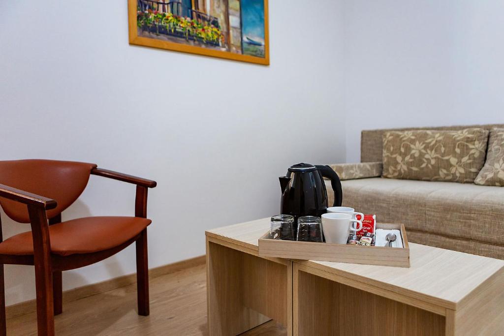 Posezení v ubytování Villa Vanty