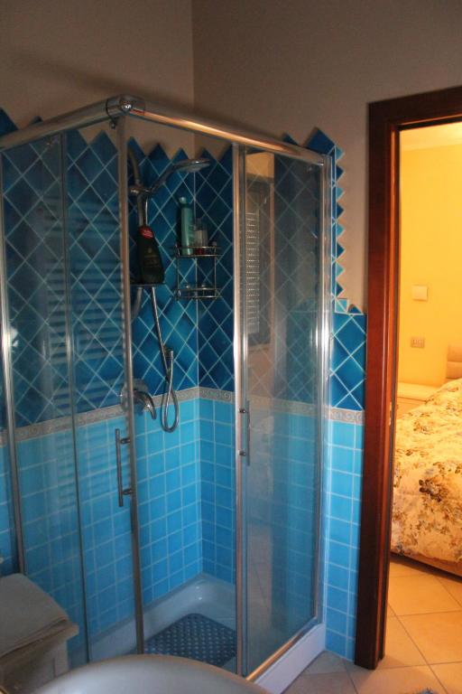 Koupelna v ubytování Buggerru a Mare Residence