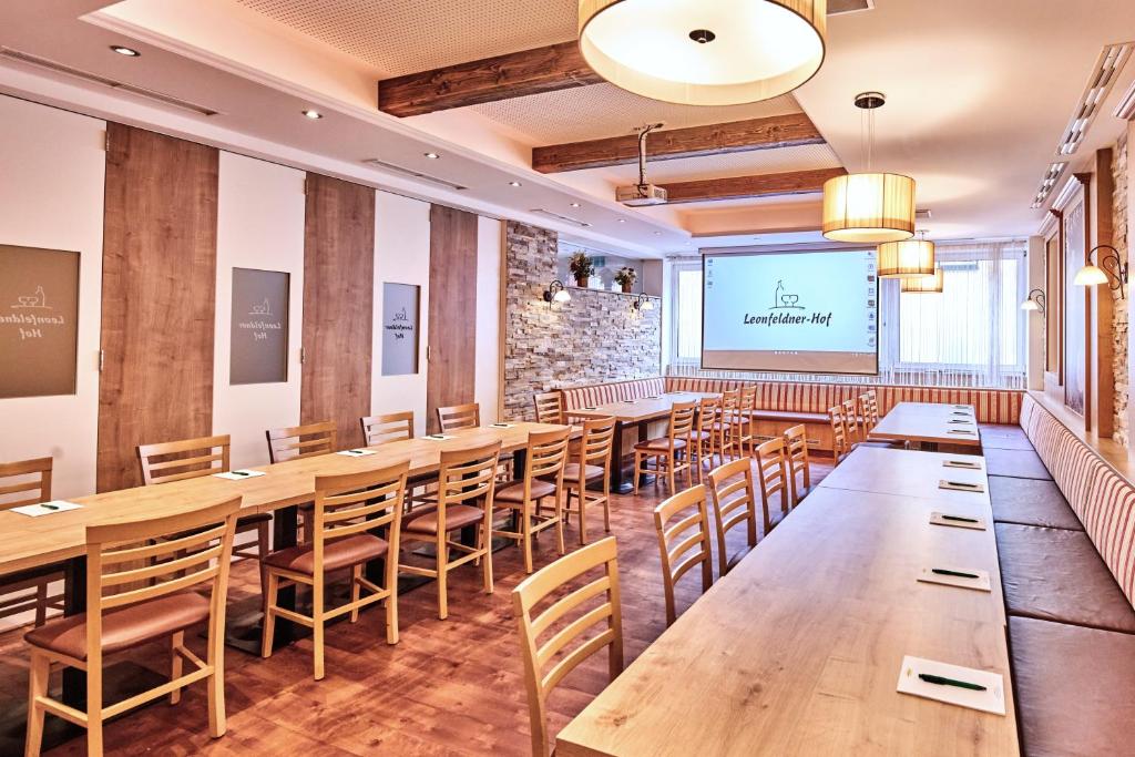 Restaurace v ubytování Leonfeldner-Hof