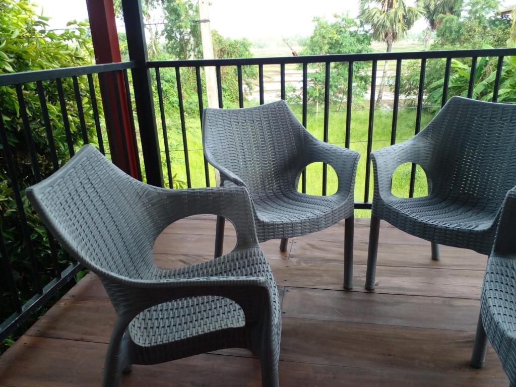 Balkón nebo terasa v ubytování Andorra Tourist Resort Anuradhapura