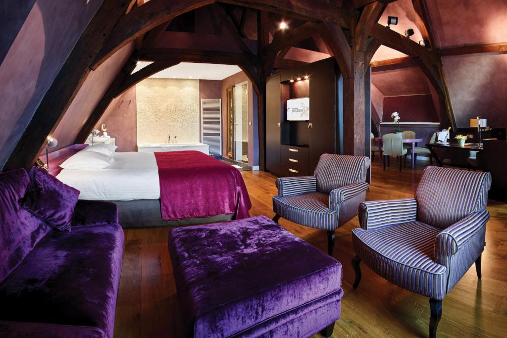 Posezení v ubytování Van Der Valk Sélys Liège Hotel & Spa