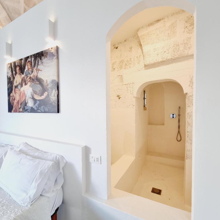 Koupelna v ubytování Corte Mercurio B&B