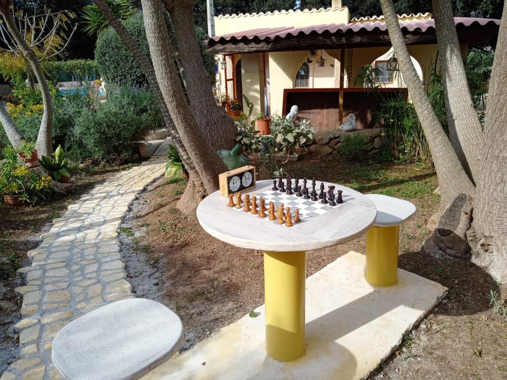 A garden outside Villa KASHMIR by Mallorca Villa Selection