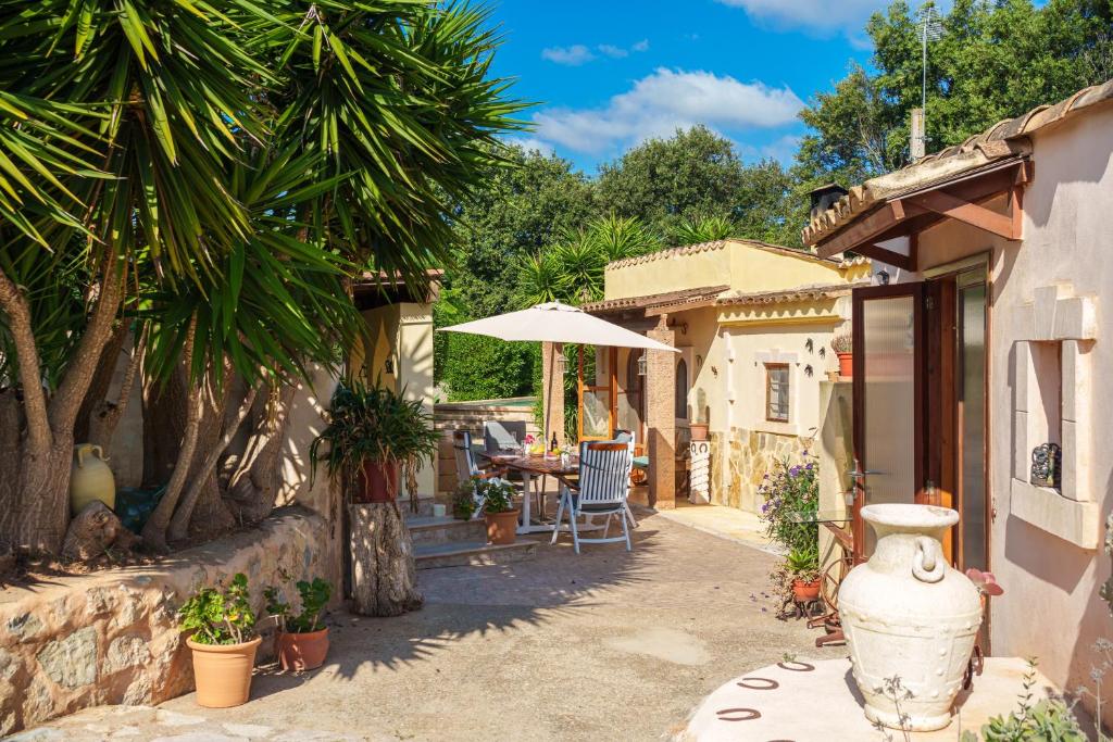 A garden outside Villa KASHMIR by Mallorca Villa Selection