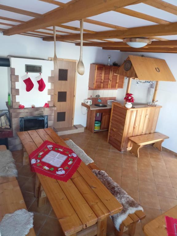 A kitchen or kitchenette at Privat Greta