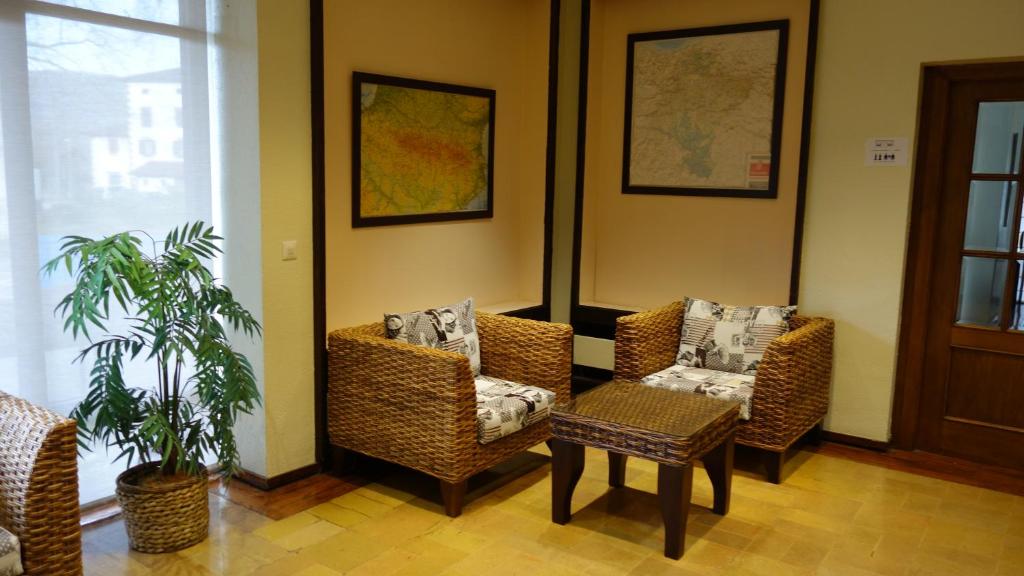Posezení v ubytování Hotel Baztan