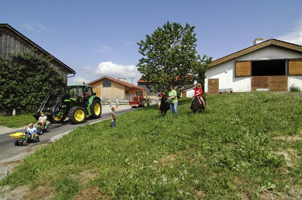 Zahrada ubytování Almerhof - Waldferienhof Almer