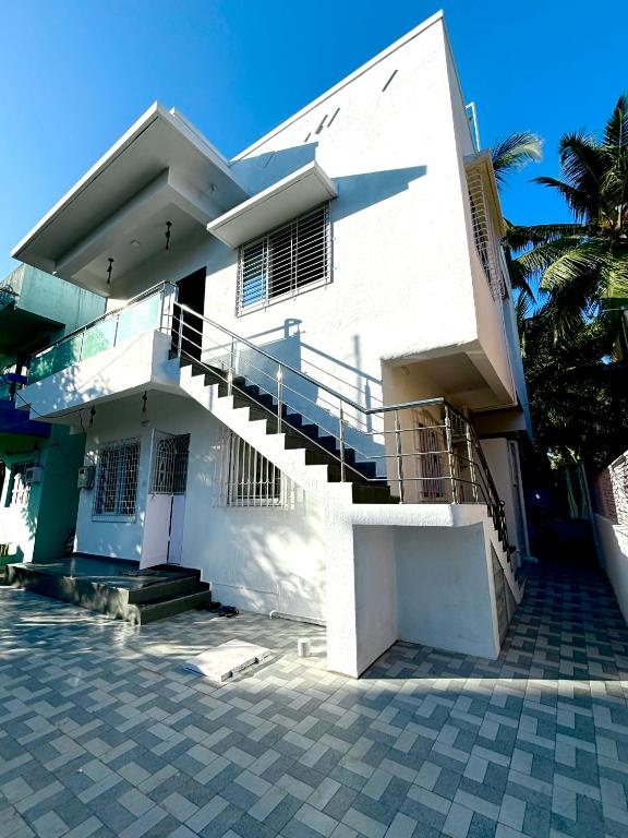 Balkón nebo terasa v ubytování White Haven Homestay