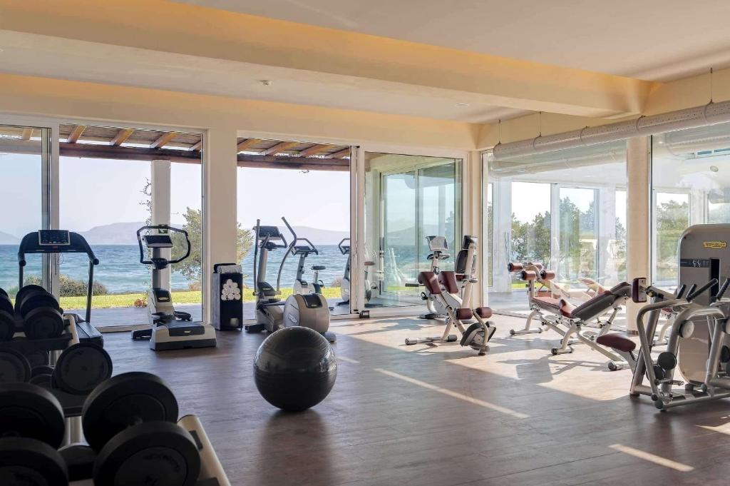 Fitness centrum a/nebo fitness zařízení v ubytování Hydra Beach Resort