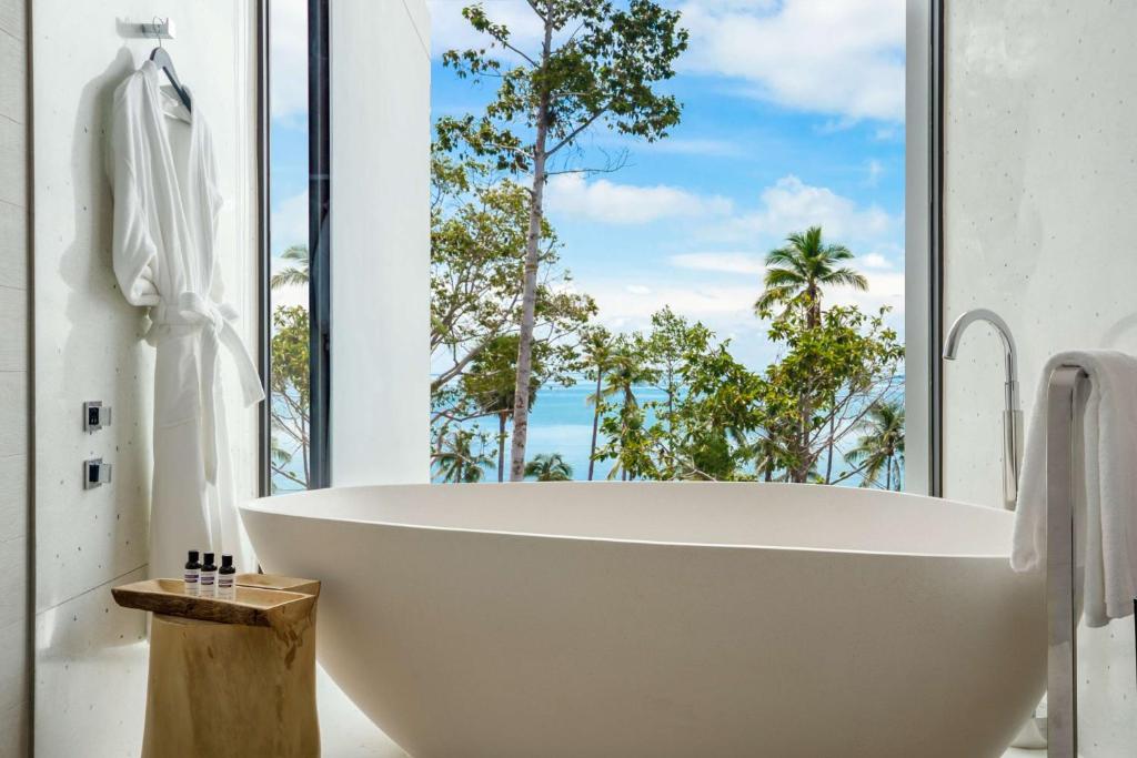 Koupelna v ubytování Hyatt Regency Koh Samui