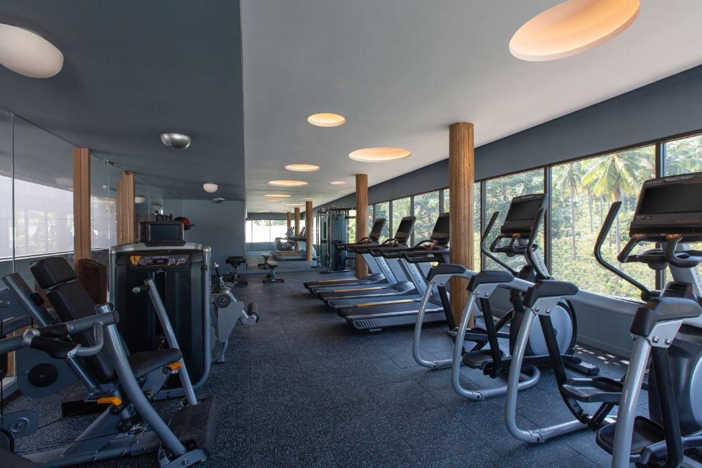 Fitness centrum a/nebo fitness zařízení v ubytování Hyatt Regency Koh Samui