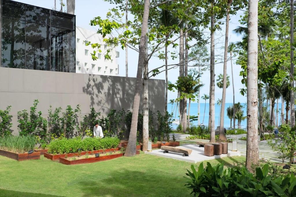 Zahrada ubytování Hyatt Regency Koh Samui