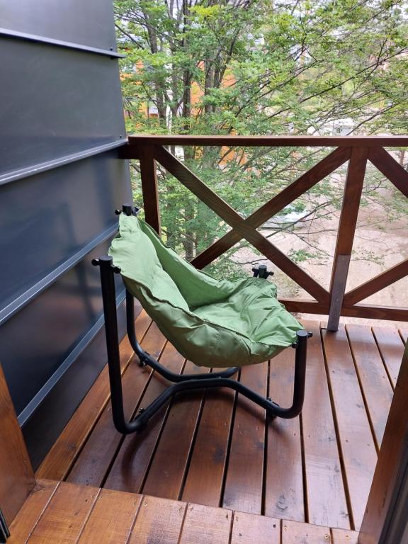Balkon atau teras di Apartman Kiara