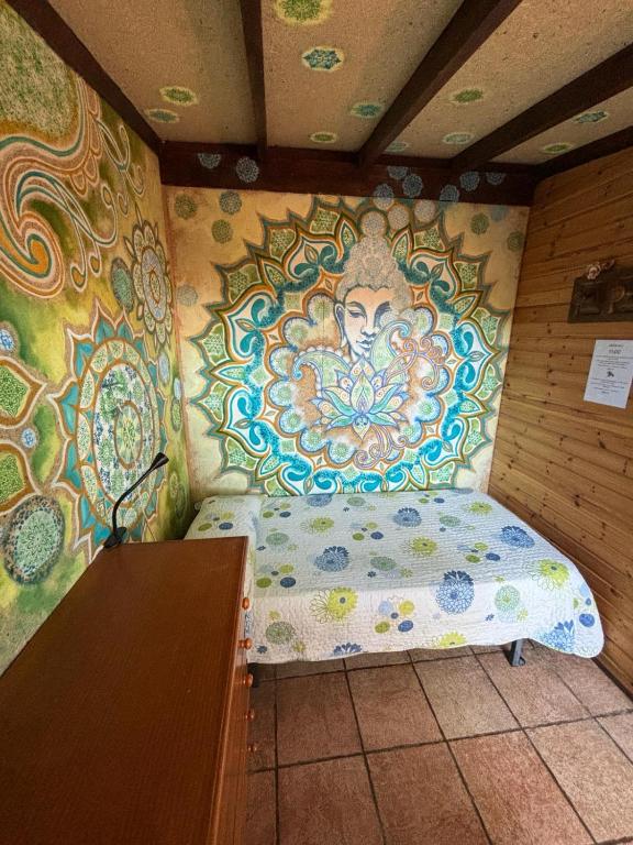 Postel nebo postele na pokoji v ubytování Hostel Los Duendes del Sur