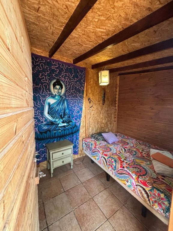 Postel nebo postele na pokoji v ubytování Hostel Los Duendes del Sur