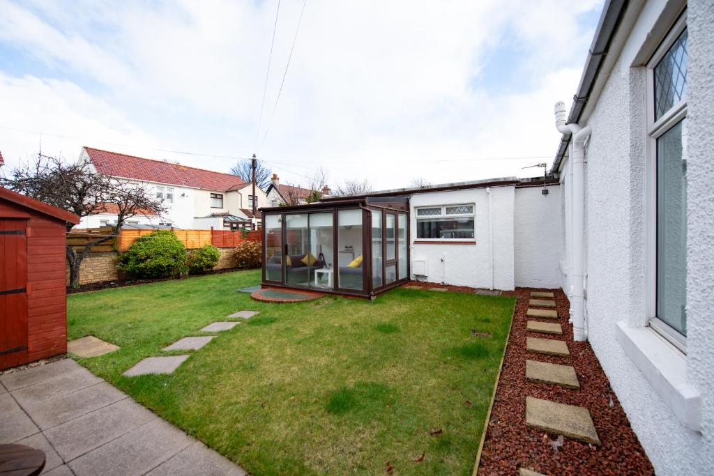 Zahrada ubytování The Prestwick Pad