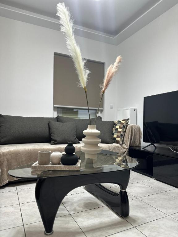 TV a/nebo společenská místnost v ubytování The LightShouse