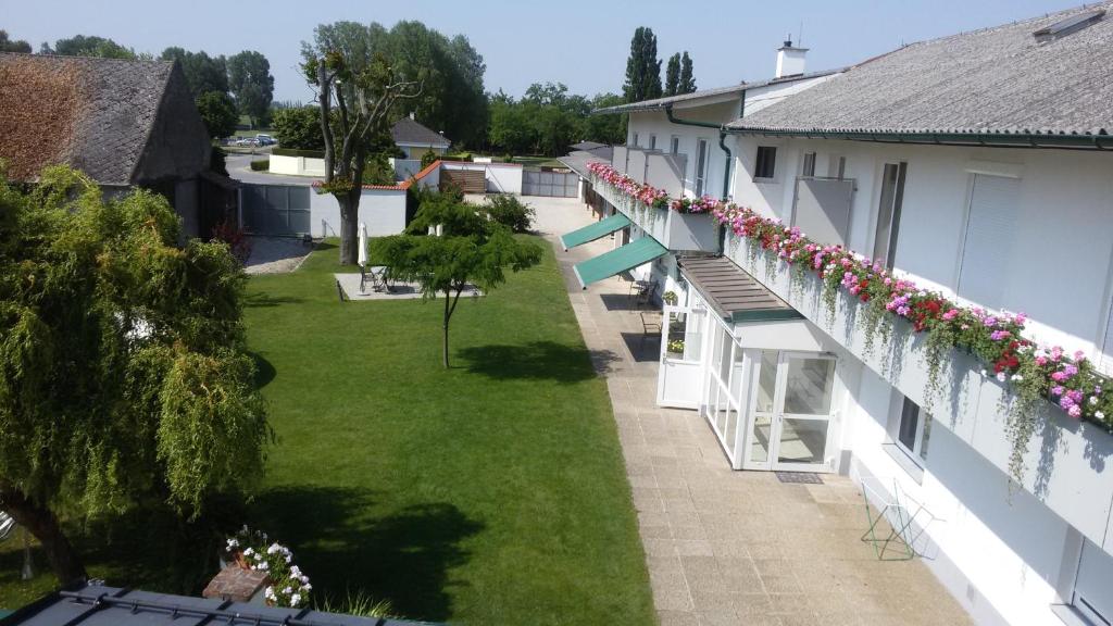 Zahrada ubytování Pension Joseph Haydn