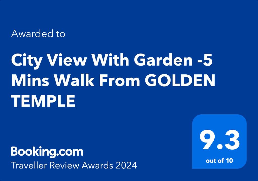 City View With Garden -5 Mins Walk From GOLDEN TEMPLE - Housity