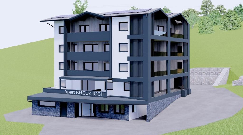 a rendering of a apartment building at Apart Kreuzjoch in Rohrberg