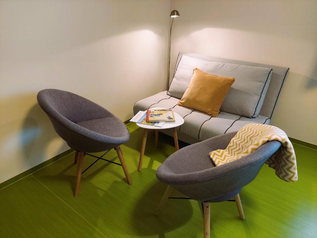 Posezení v ubytování Apartmány Hutisko 769