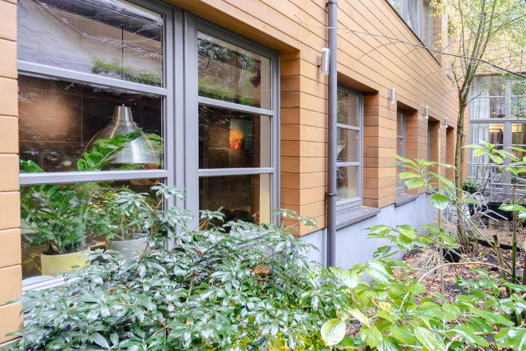 Zahrada ubytování BXLROOM Guesthouse