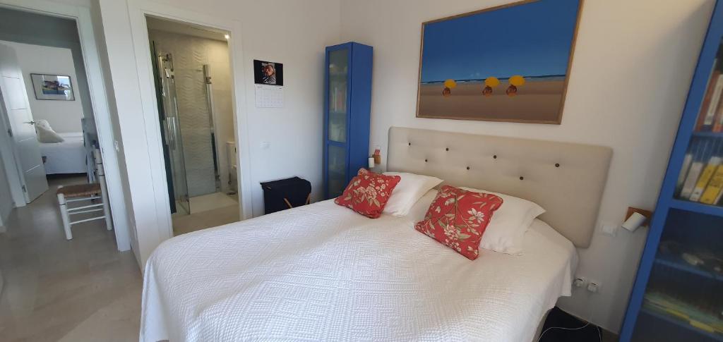 Posteľ alebo postele v izbe v ubytovaní Costalita Seaview