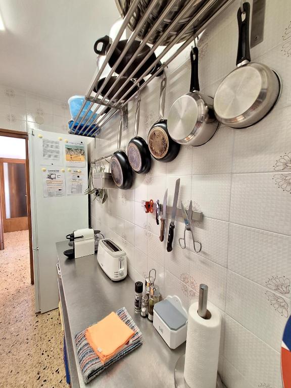 Kuchyň nebo kuchyňský kout v ubytování apartament Eliette 3
