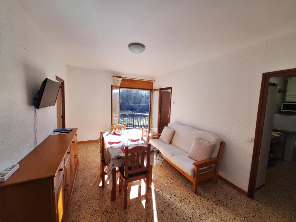 TV a/nebo společenská místnost v ubytování apartament Eliette 3