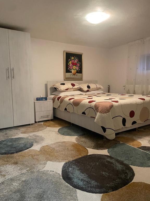 Postel nebo postele na pokoji v ubytování Casa Roșca
