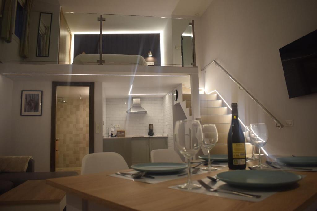 Nápoje v ubytování LOFT Reyes Católicos Parking privado INCLUIDO