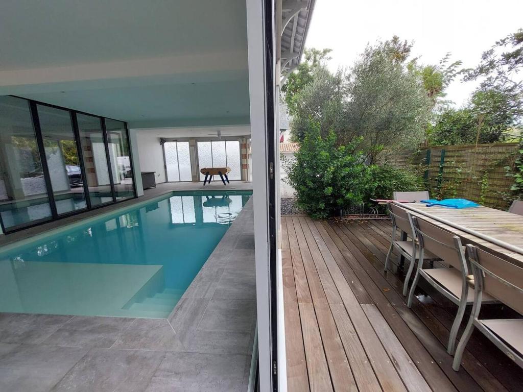 Villa d'exception à Arcachon, piscine
