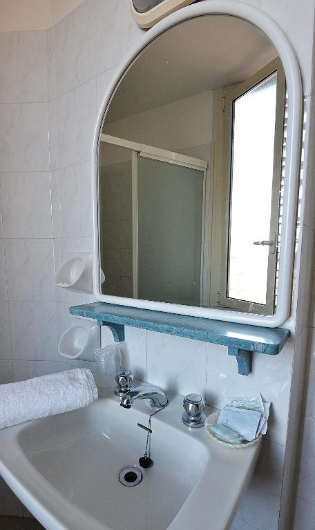 Koupelna v ubytování Hotel Bamar