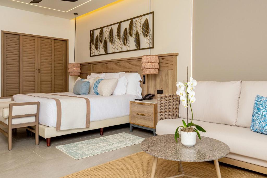 Posezení v ubytování Secrets Tides Punta Cana - All Inclusive