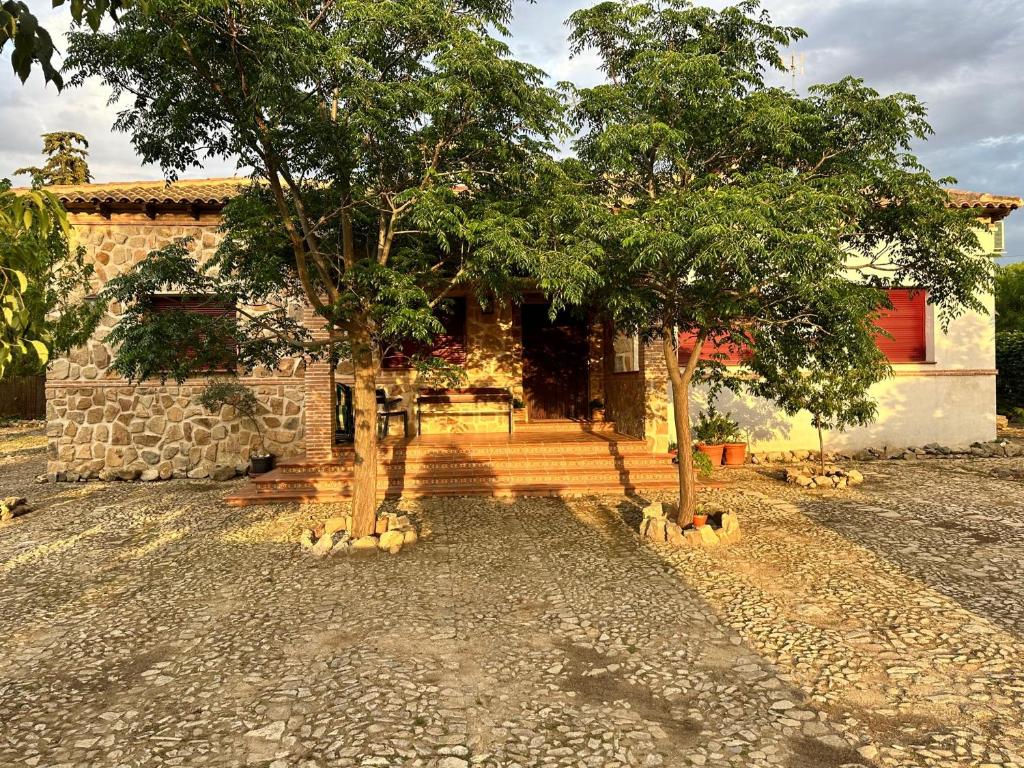 Vonkajšia záhrada v ubytovaní Vivienda de Uso Turístico "La Era"