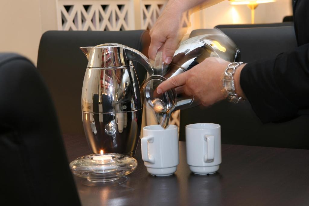 Nápoje v ubytování Hotel Phønix Hjørring