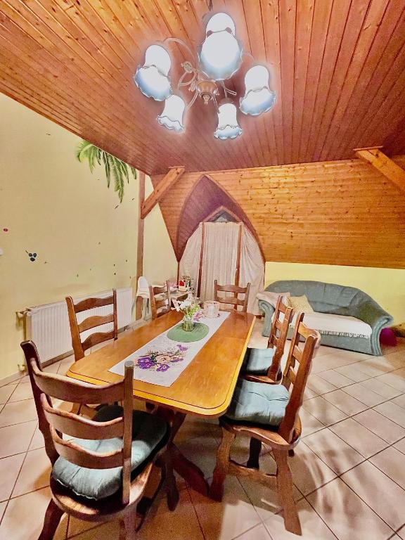 Posezení v ubytování Marta Guest House