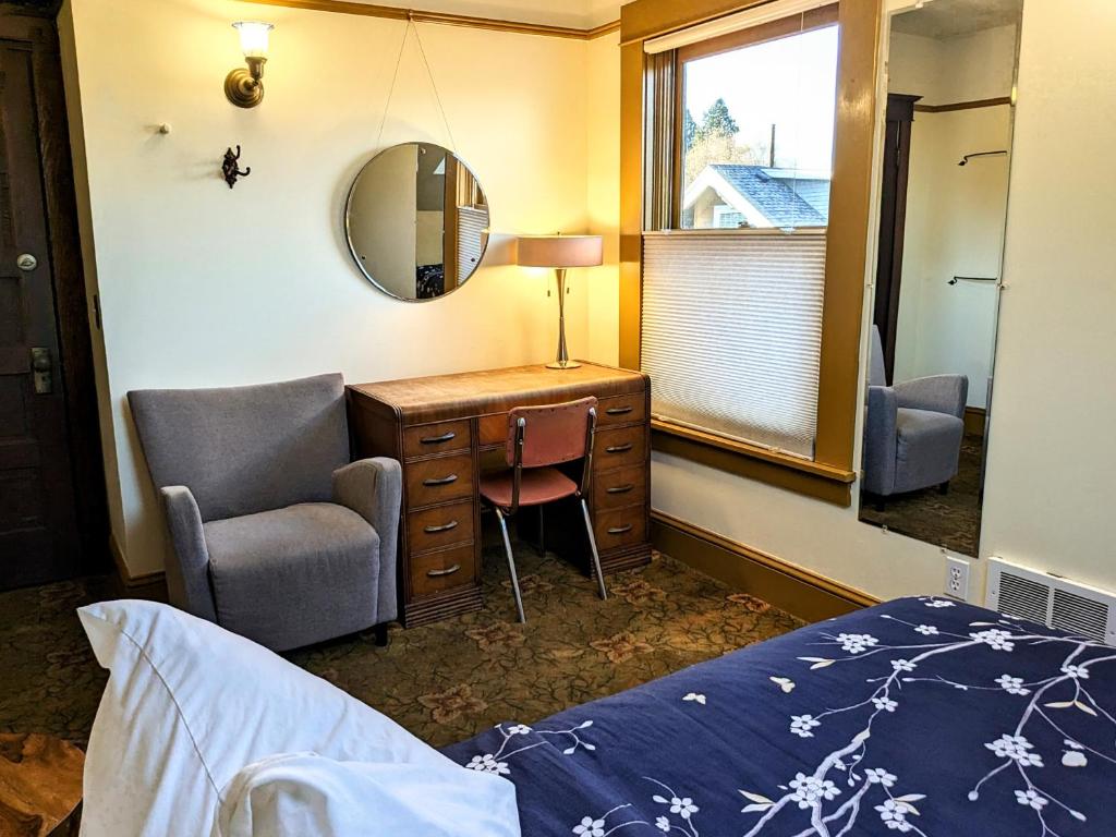 Postel nebo postele na pokoji v ubytování Bluebird Guesthouse
