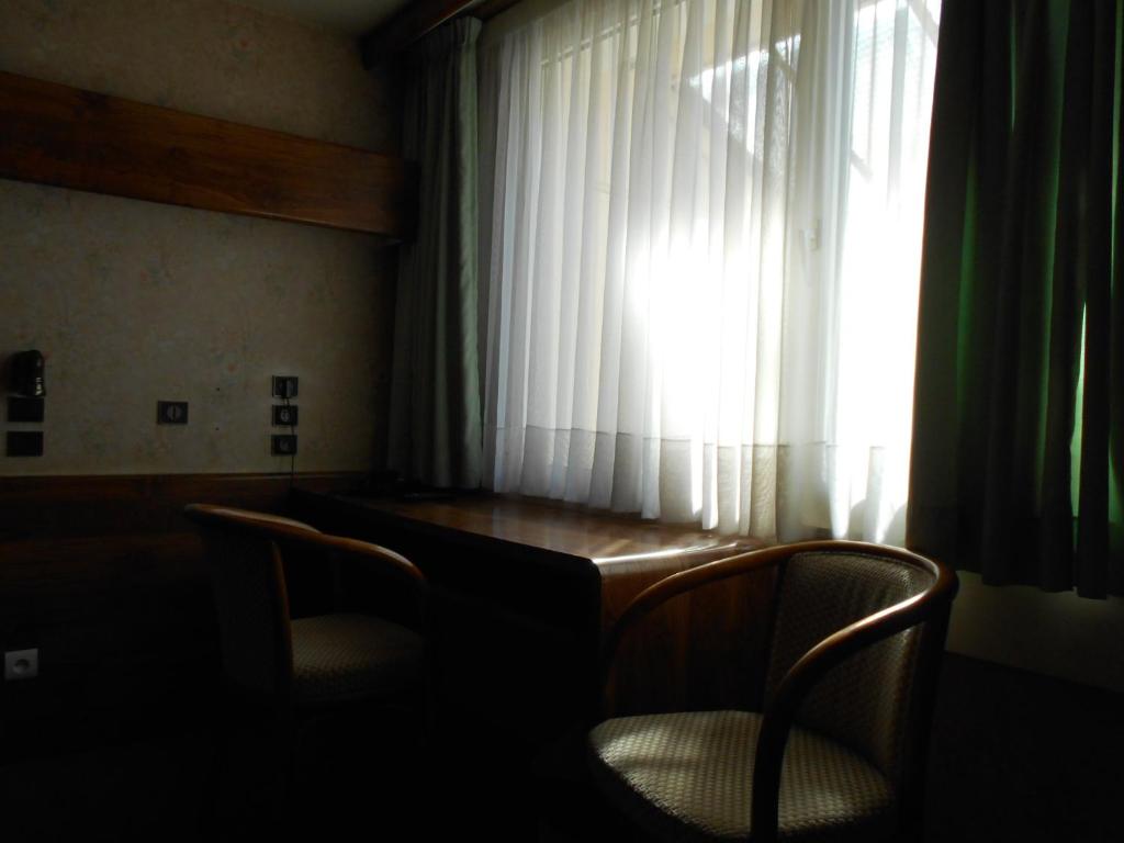 Posezení v ubytování Hotel Du Jura