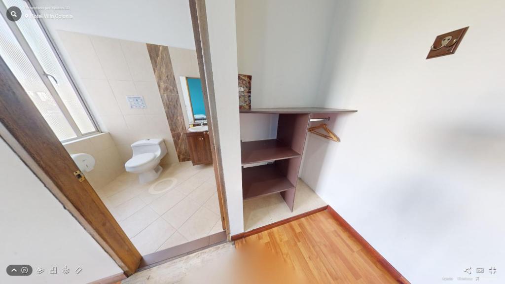 Koupelna v ubytování Hotel Villa Colonia