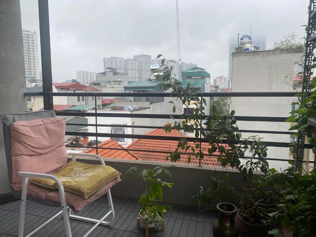 Balkón nebo terasa v ubytování ART GREEN HOME
