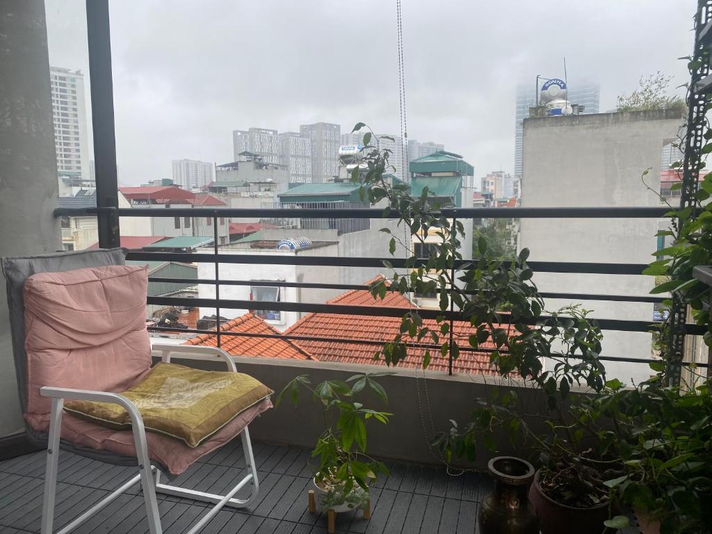 Balkón nebo terasa v ubytování ART GREEN HOME