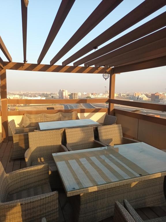 Balkón nebo terasa v ubytování فندق الشهباء جده Al Shahba Jeddah