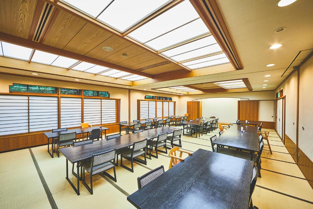Restaurace v ubytování Shiki Resort Forest Hakone