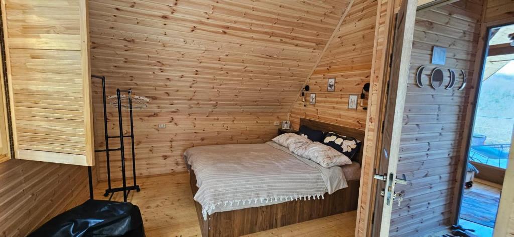 Postel nebo postele na pokoji v ubytování Cottage lima