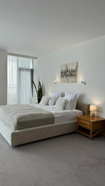 Postel nebo postele na pokoji v ubytování Boutique Hotel Portofino