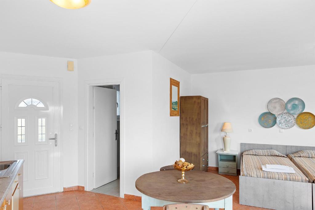 Kuchyň nebo kuchyňský kout v ubytování Tommy's Rooms