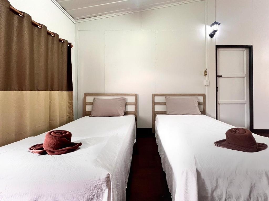 บ้านไทยไออุ่น - Chambre Lits Jumeaux Standard