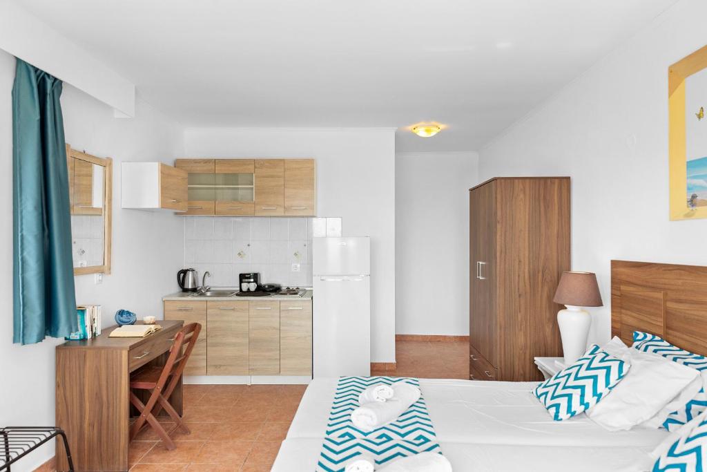Kuchyň nebo kuchyňský kout v ubytování Tommy's Rooms