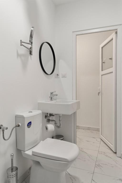 Koupelna v ubytování Nest Boutique Hostel